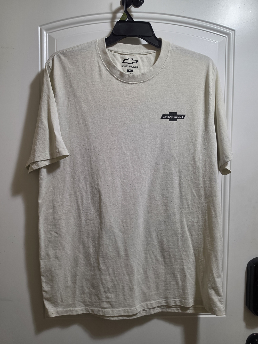 ​Vintage Style Chevrolet Camaro SS Graphic T-Shirt - Cream/Off-White - Size XL